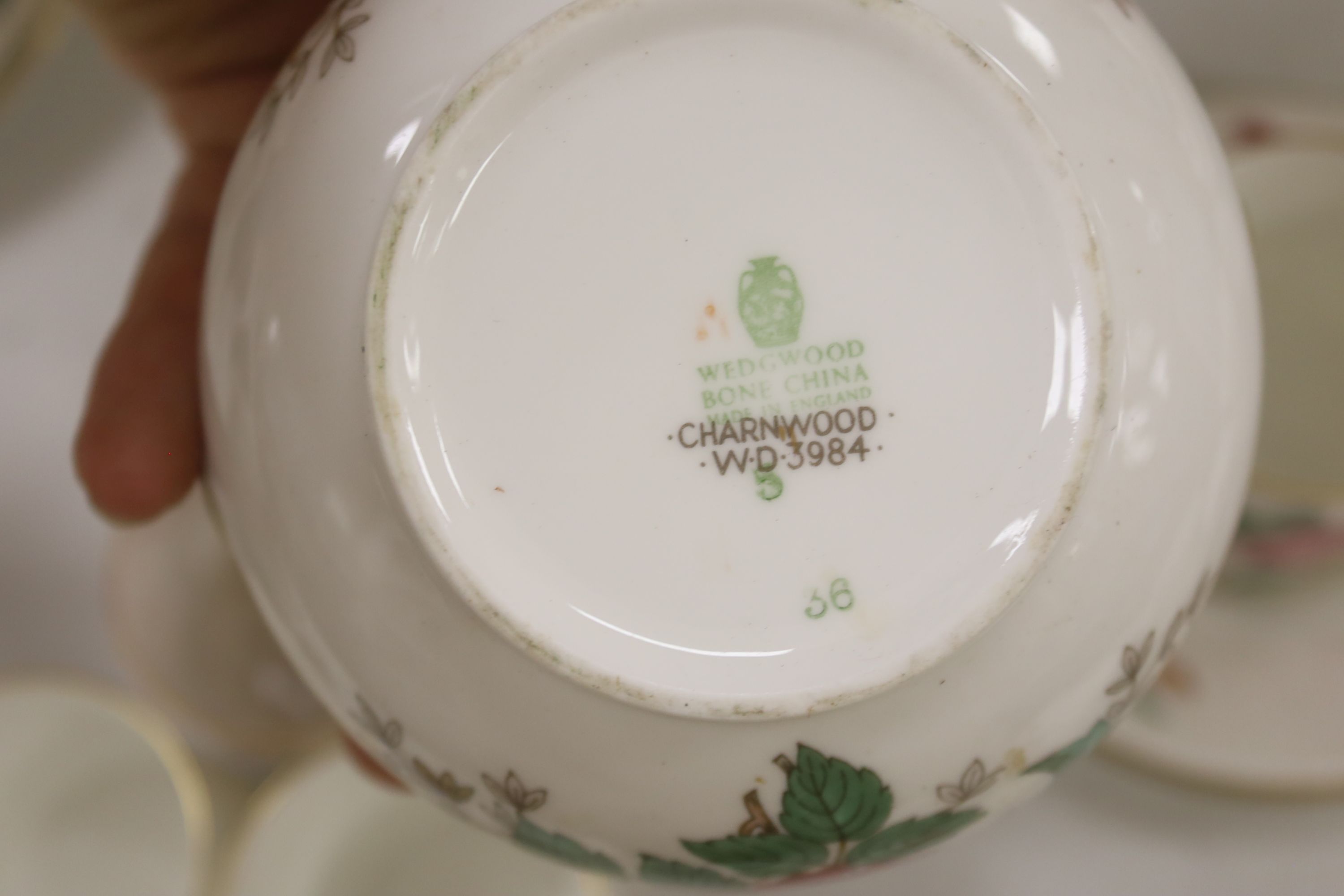 A Wedgwood 'Charnwood' pattern part dinner service, (approximately 70 pieces)